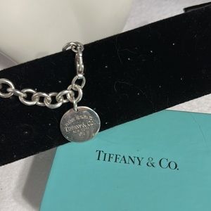 Tiffany & Co. Silver Return to Tiffany Circle Tag Bracelet